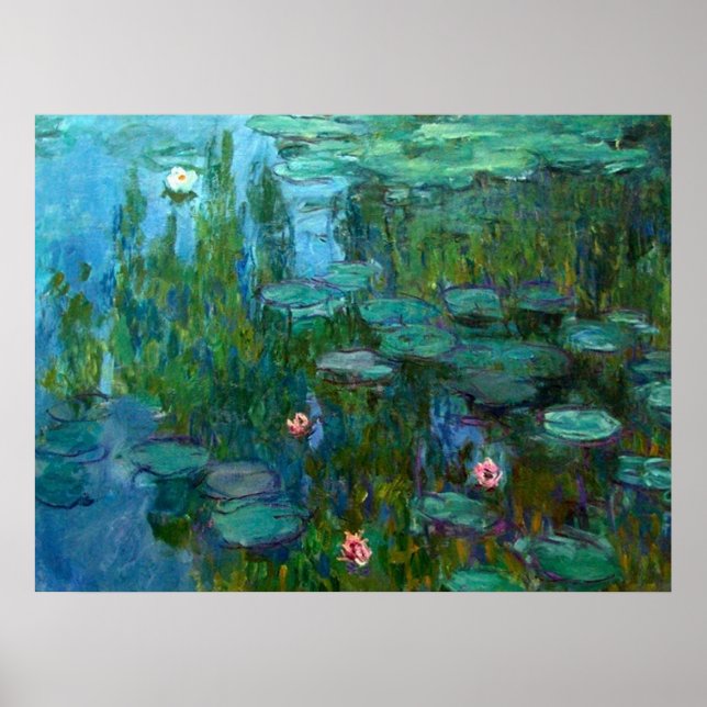Póster Claude Monet's Ninfhéas (Frente)