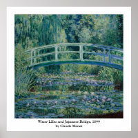 Claude Monet's Water Lily e Ponte Japonesa