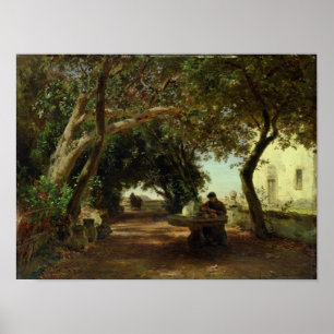 Póster Claustros italianos