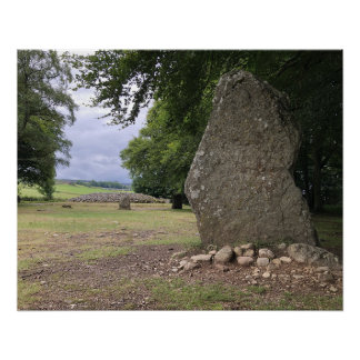 Póster Clava Cairns-Inverness, Escócia