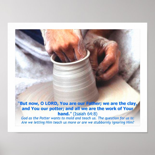 Póster Clay de Potter (Frente)