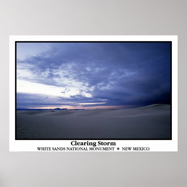 Poster Clearing Storm (Frente)