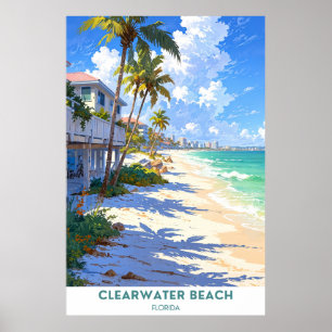 Poster Clearwater Beach, Florida