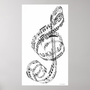 Póster Clef de triplo