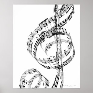 Póster Clef de triplo