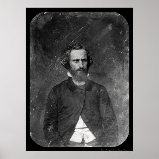 Poster Clement C. Clay Daguerreotype 1844
