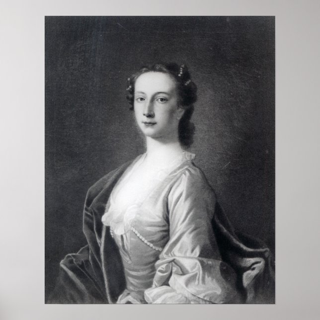 Póster Clementina Walkinshaw, c.1760 (Frente)