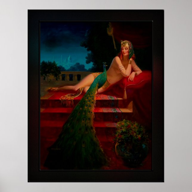 Poster Cleópatra por Edward Mason Eggleston (Frente)