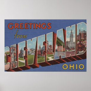 Poster Cleveland, Ohio - grandes cenas 3 da letra