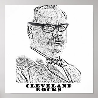 Poster Cleveland Rocks