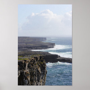 Poster Cliff of Inishmore - South View