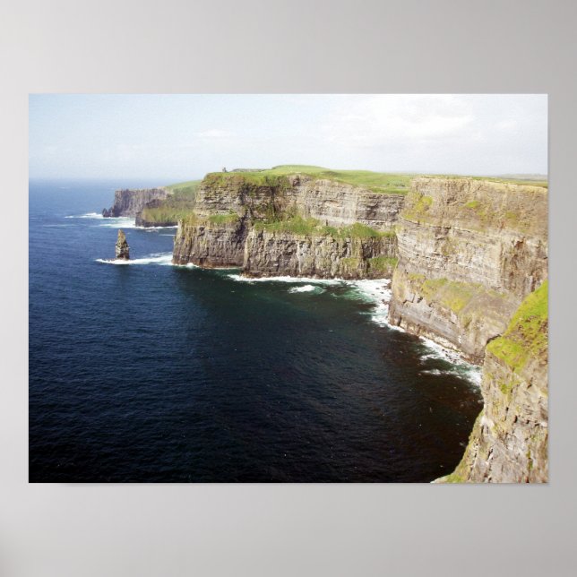 Poster Cliff of Moher Ireland (Frente)