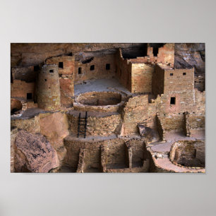 Póster Cliff Palace, Mesa Verde, Colorado