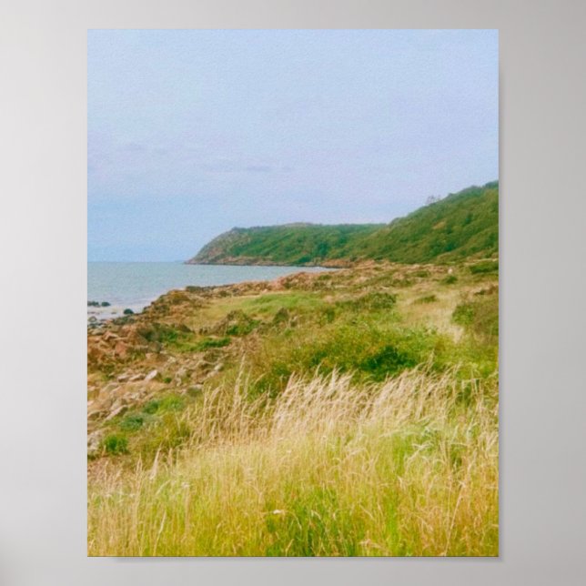 Poster Cliffs of Skåne  - Southern Sweden (Frente)