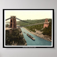 Clifton, ponte suspensa, Bristol, Inglaterra