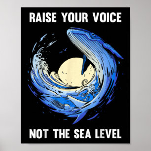 Poster Clima de Proteção Ambiental do Mar de Baleias