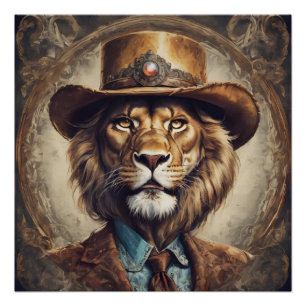 Póster Clint the Lion