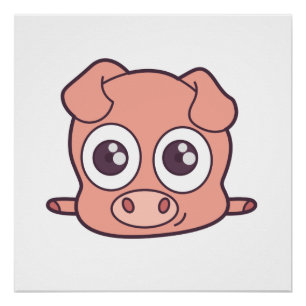 Póster Clipe de porco