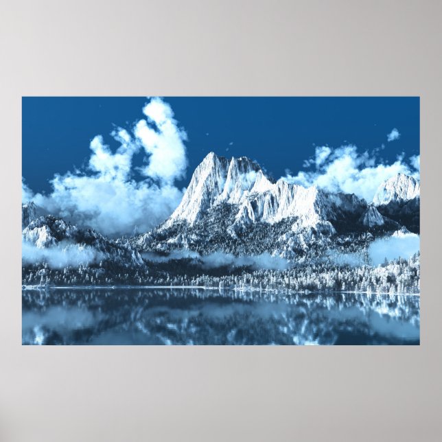 Poster Clipes de inverno (Frente)