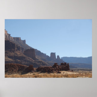 Póster Clipes vermelhos