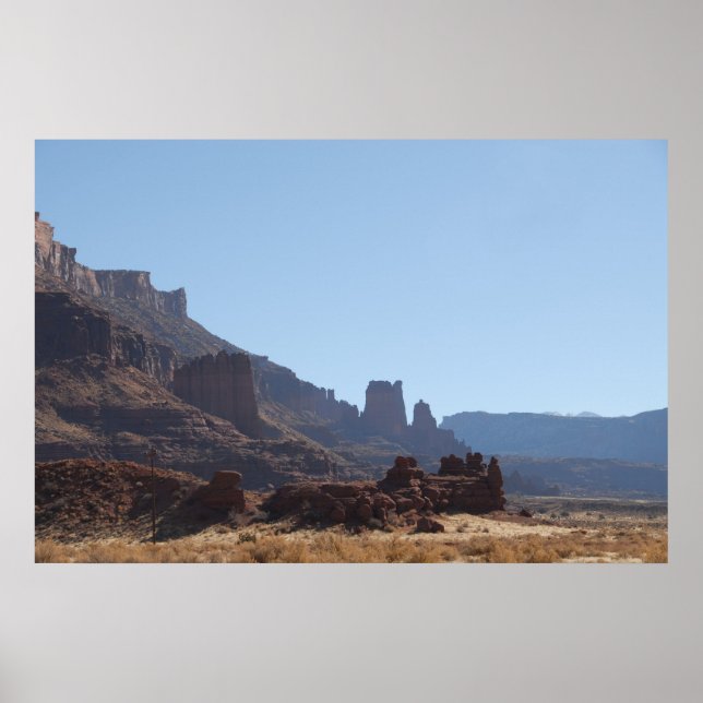 Póster Clipes vermelhos (Frente)