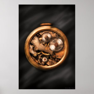 Poster Clockmaker - engrenagens