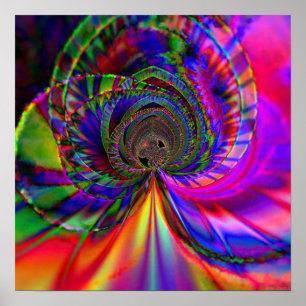 Poster Clockx-4d