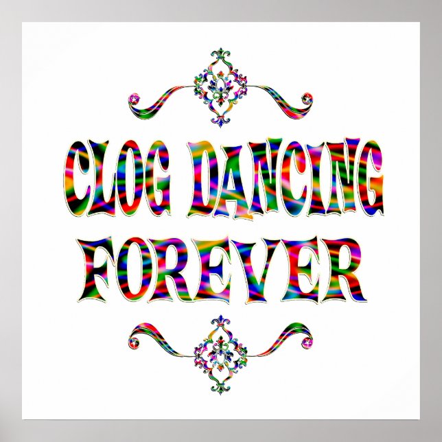 Póster Clog Dancing Forever (Frente)