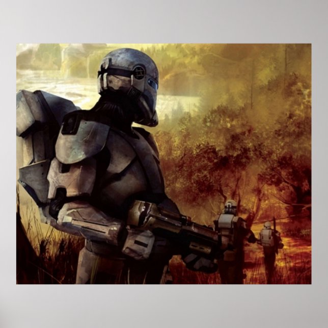 Poster Clone Commando Patrol (Frente)