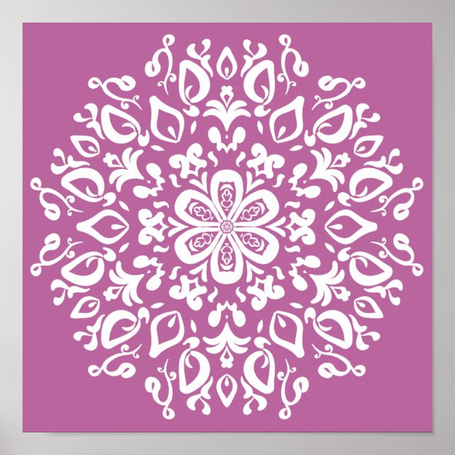 Póster Clover Mandala (Frente)