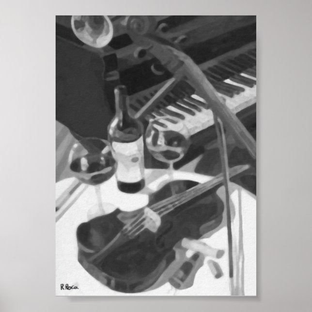 Póster Club Orchestra á l´huile (Frente)