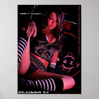 Poster Clubbin'tv Manter clubbin'