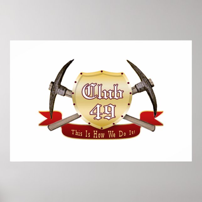 Poster Clube 49 24x36 (Frente)