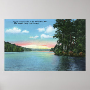 Poster Clube Bartlett Carry Vista do Lago Superior Sarana
