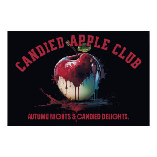 Póster Clube da Maçã Candida
