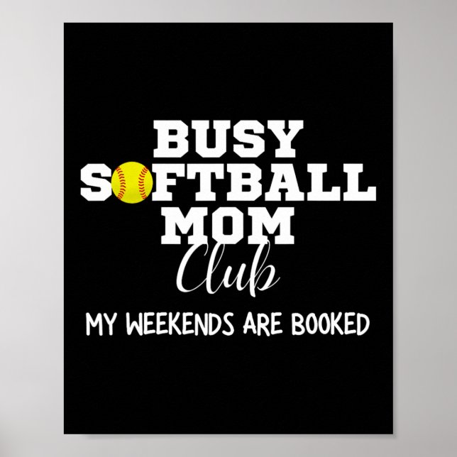 Poster Clube da Mamãe Ocupada Softll Meu Fim de Semana Es (Frente)