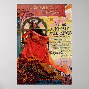 Poster Clube de automóvel de France