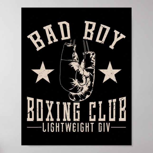 Poster Clube de Boxing Boy Mad (Frente)