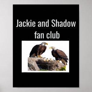 Poster Clube de Fãs do Jackie e do Shadow Águias 