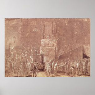 Póster Clube de Jacobin durante a revolução