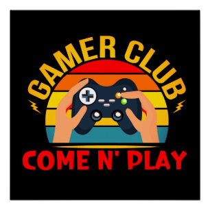 PÓSTER CLUBE DE JOGOS