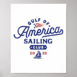 Poster Clube de Navegação do Golfo dos Estados Unidos