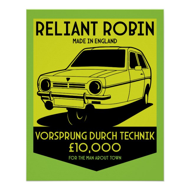 Póster Clube de Proprietários de Robin Fiável (Frente)