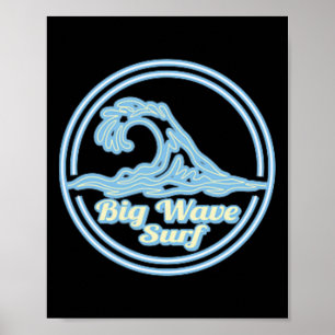Poster Clube de Surf de Ondas Grandes Belharra, Gráfico d