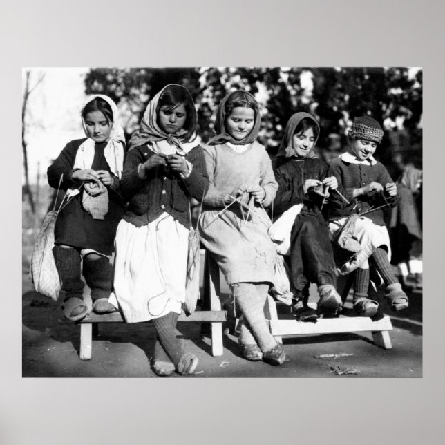 Poster Clube de tricô: 1923 (Frente)