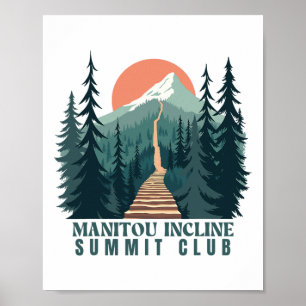 Poster Clube do Cume do Manitou Incline1