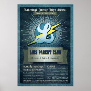 Póster Clube do pai de LJHS