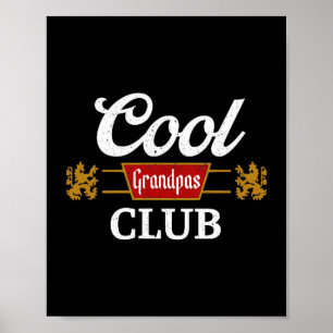 Poster Clube dos Avôs Retro Legal Família Correspondente