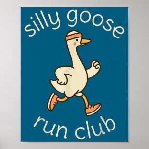 Poster Clube Esportivo Corrida de Maratona Silly Gymer Ga