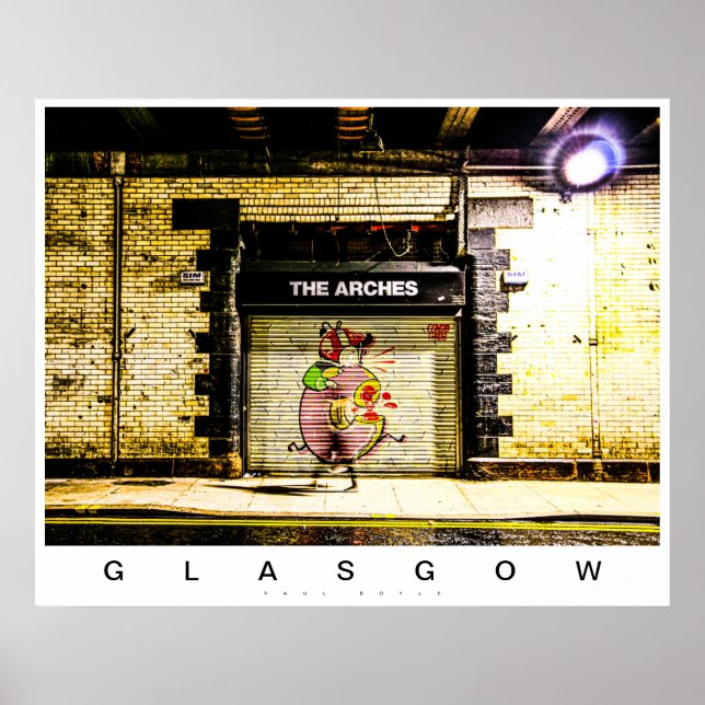 Poster Clube Glasgow (Frente)